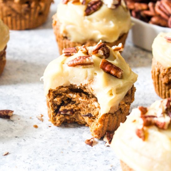 Healthy Sweet Potato Cupcakes