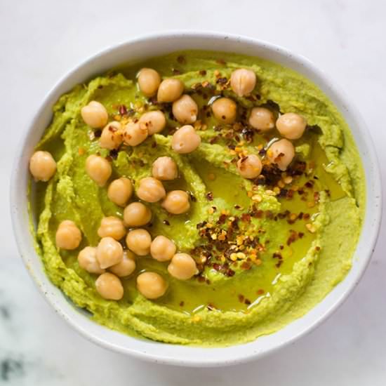 Easy Avocado Hummus Recipe