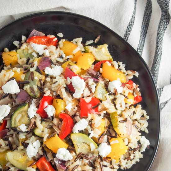 Acorn Squash and Wild Rice Salad