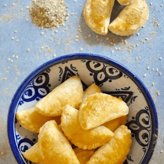 Cheese Biscuits with zaatar