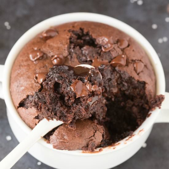 Pumpkin Chocolate Mug Cake