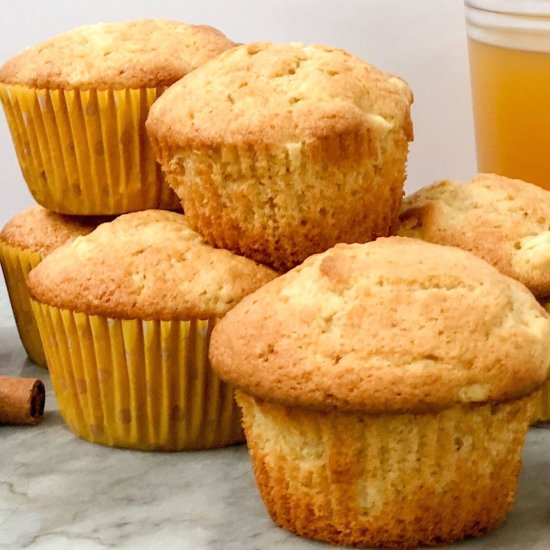 Apple Cider Muffins With Cardamom