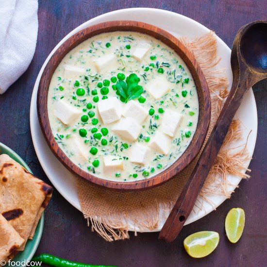 Methi Malai Matar Paneer