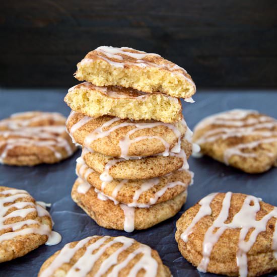 Maple-Glazed Snickerdoodles