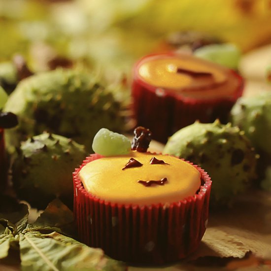 Jack O’Lantern Cupcakes