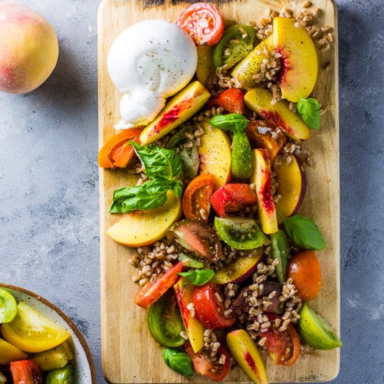 Heirloom Tomato & Peach Salad