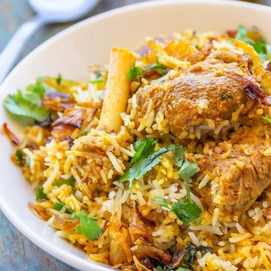 Best Ever Indian Lamb Biryani