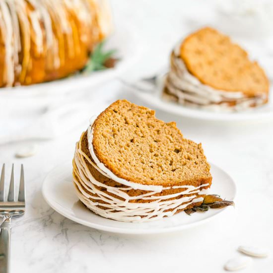 Healthy Pumpkin Bundt Cake