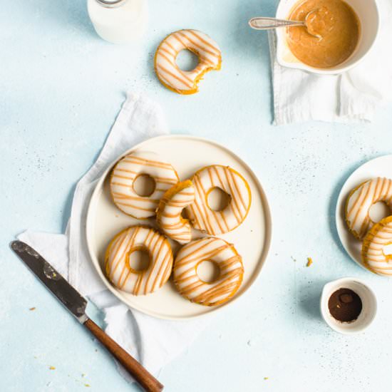 Pumpkin Spice Latte Doughnuts