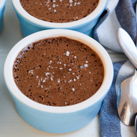 Olive Oil Chocolate Mousse