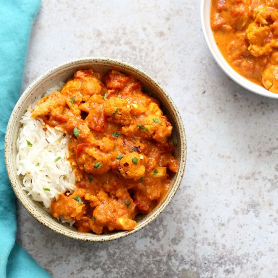 Cauliflower Tikka Masala