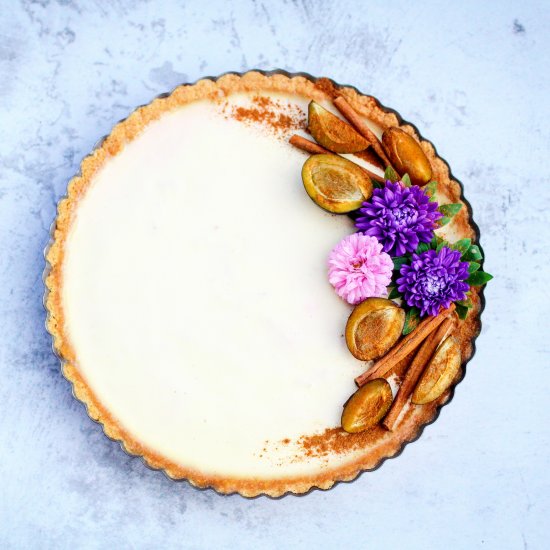 Panna Cotta – Plum Tart