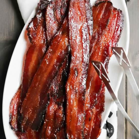 Brown Sugar Maple Glazed Bacon