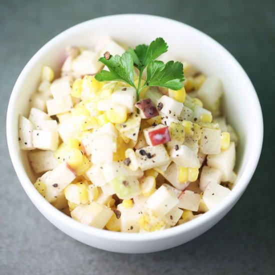 Easy Corn Apple Salad