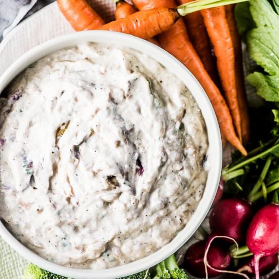 Roasted Caramelized Onion Dip