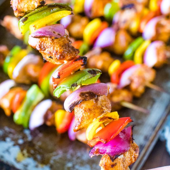 Chipotle Chicken Skewers