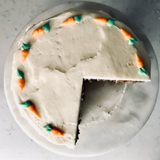 brown butter carrot cake