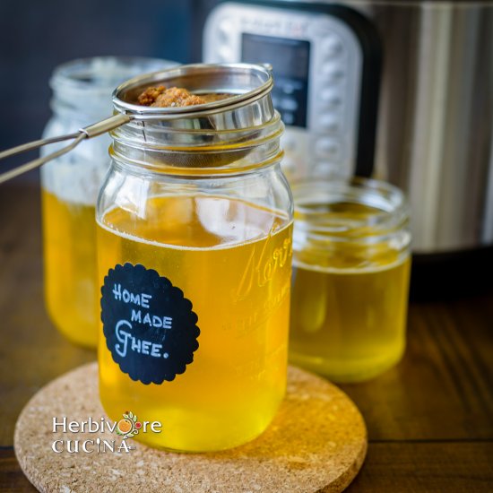 Instant Pot Ghee from Butter