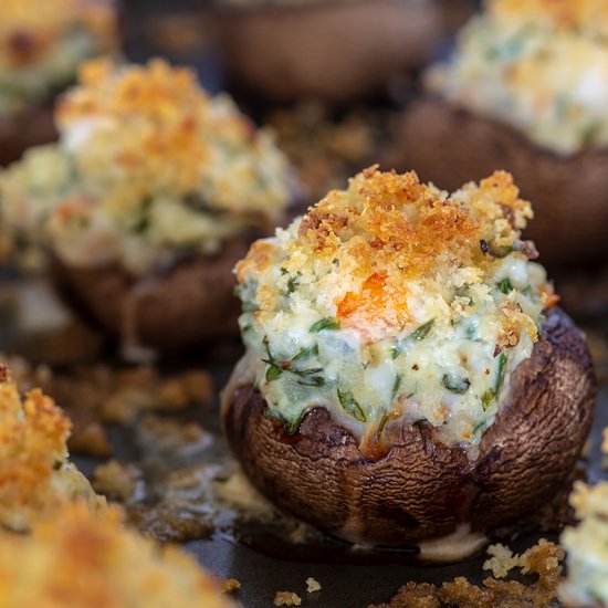 Shrimp Stuffed Mushrooms