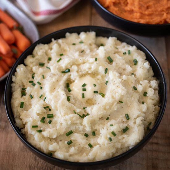 Creamy Microwave Mashed Potatoes