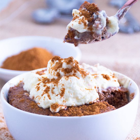 Pumpkin Spice Keto Mug Cake