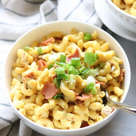 Smoky Bacon Vegan Mac and Cheese