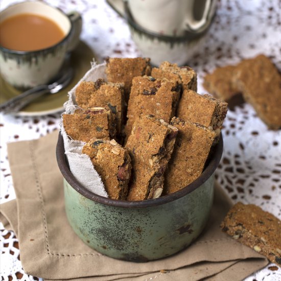 Vegan Nut and Seed Rusks