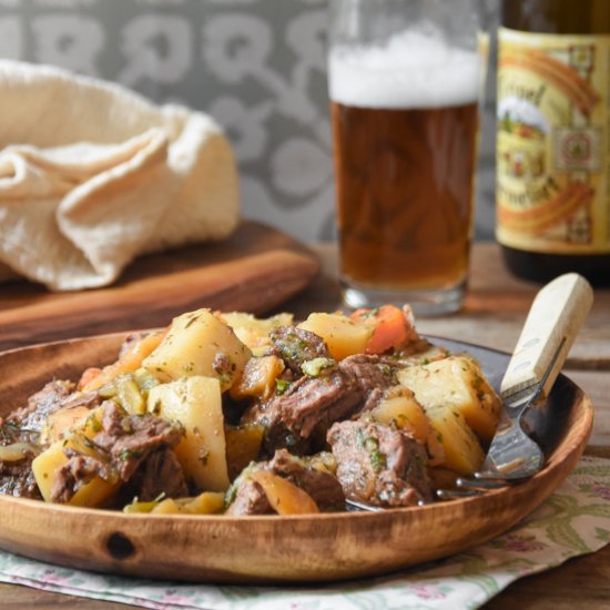 Beef stew with beer