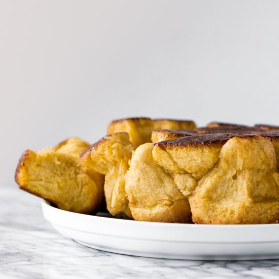 brown butter butternut squash rolls