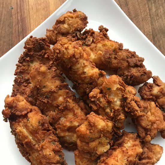 Pickle Brined Fried Chicken