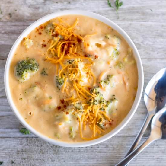 Broccoli Cheddar Soup