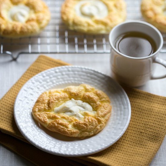 Cloud Bread Cheese Danish