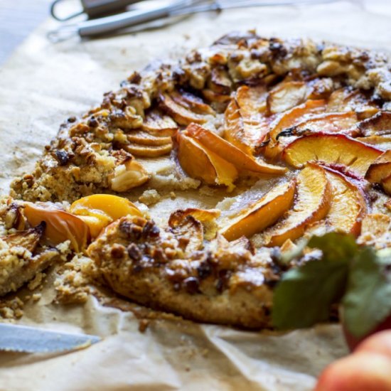 Gallette with apples