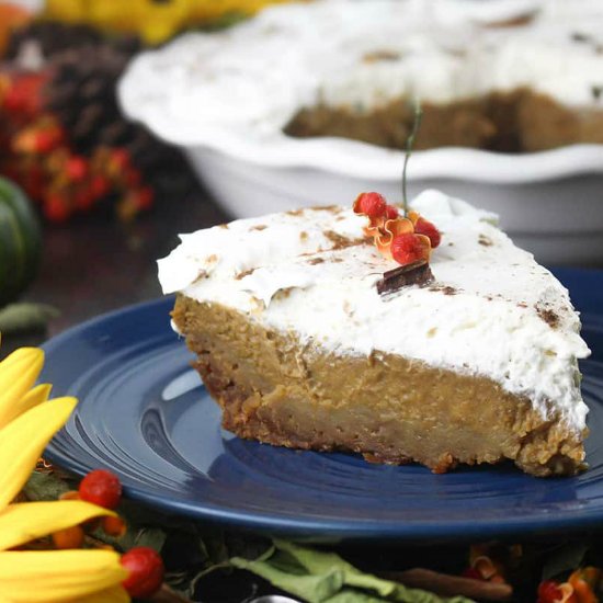 Kahlua Pumpkin Pie