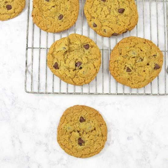 Peanut Butter Chocolate Chip Cookie