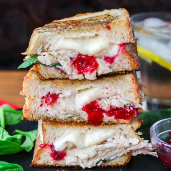 Turkey & Cranberry Grilled Cheese