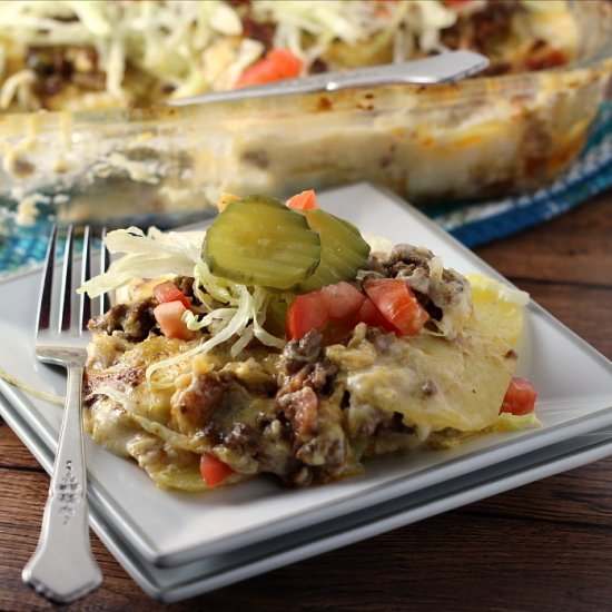 Cheeseburger Casserole