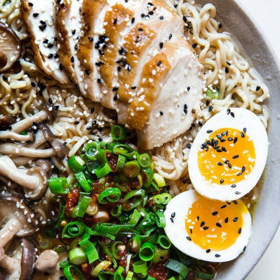 Easy Chicken Ramen Soup