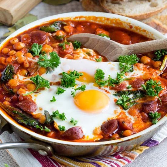 Chorizo and Chickpea Stew