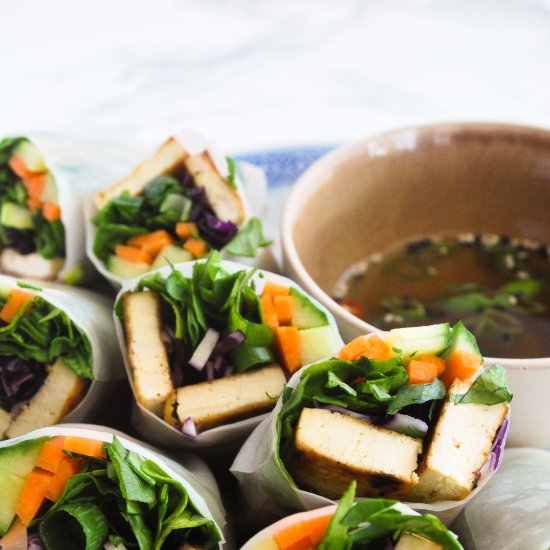 Banh Mi Summer Rolls