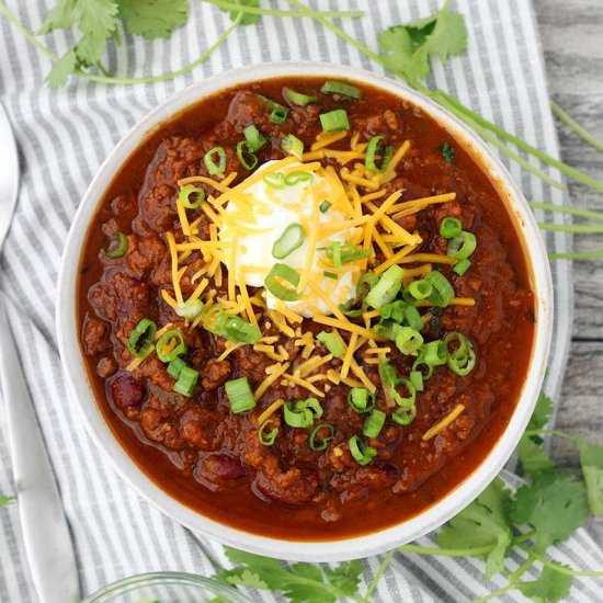 Instant Pot Pumpkin Chili