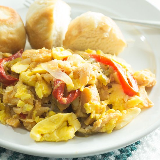 Jamaican Ackee and Salt Fish