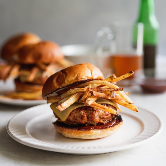 Chorizo Turkey Burgers