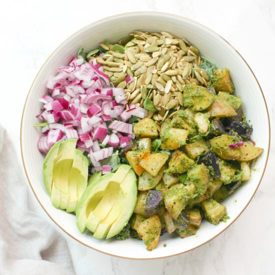 Green Goddess Detox Salad