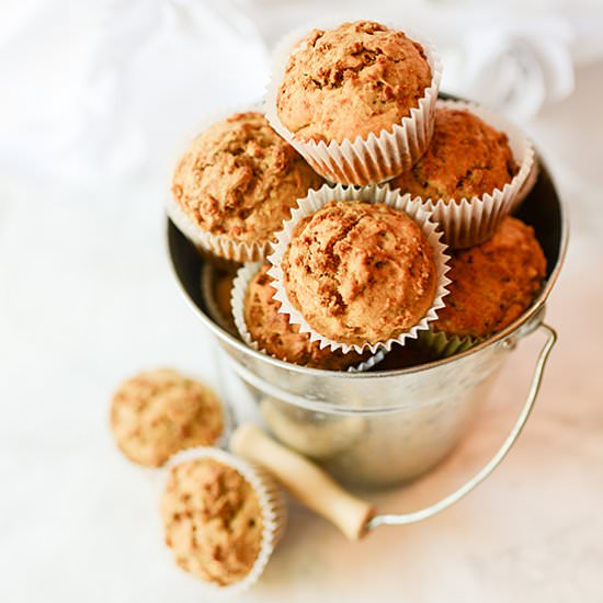 Large Batch Bran Muffins