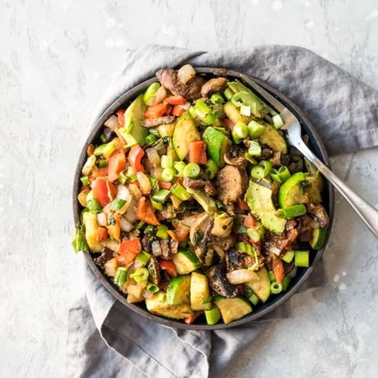 Easy Vegan Breakfast Skillet