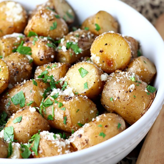 Parmesan Garlic Potatoes