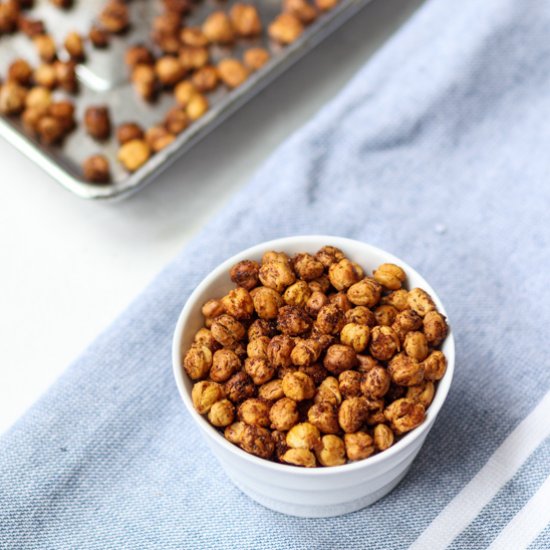 Crispy Roasted Chickpeas