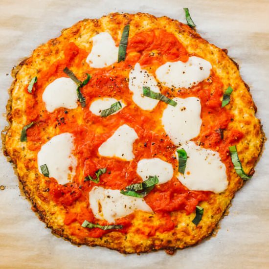 Low Carb Pizza Margherita