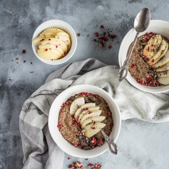 CHOCOLATE QUINOA PORRIDGE